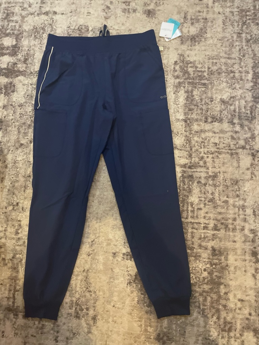 Cherokee Navy Men's Jogger Pants with Drawstring